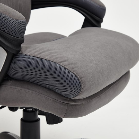 Офисное кресло DUKE флок/ткань, серый/серый, 29/TW-12 арт.14039 в Симферополе - изображение 23