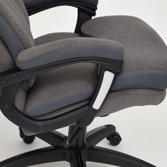 Офисное кресло DUKE флок/ткань, серый/серый, 29/TW-12 арт.14039 в Симферополе - изображение 9
