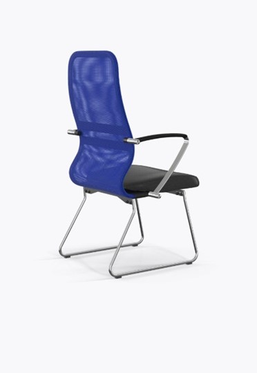 Кресло офисное Ergolife Sit 8 B2-9K - X1+Extra (Синий-Черный) в Симферополе - изображение 1