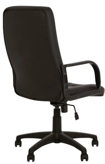 Кресло компьютерное MANAGER (PL64) экокожа ECO-30, черная в Симферополе - изображение 3