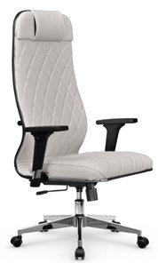 Кресло офисное Мetta L 1m 40M/2D Infinity Easy Clean (MPES) топган, нижняя часть 17834 белый в Симферополе