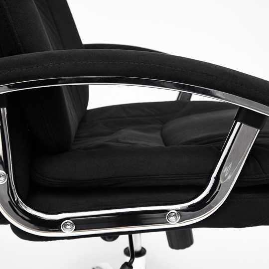 Кресло офисное SOFTY LUX флок, черный, арт.13594 в Симферополе - изображение 13