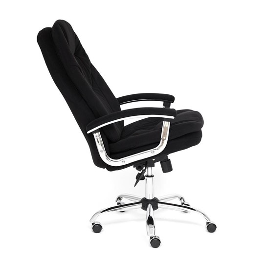 Кресло офисное SOFTY LUX флок, черный, арт.13594 в Симферополе - изображение 7