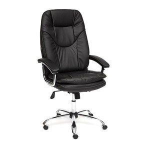Компьютерное кресло SOFTY LUX кож/зам, черный, арт.12902 в Симферополе