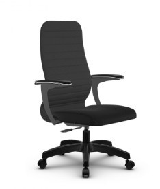 Компьютерное кресло SU-CU160-10P PL темно-серый/черный в Симферополе