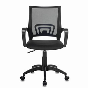 Офисное кресло Brabix Fly MG-396 (с подлокотниками, сетка, черное) 532083 в Симферополе - предосмотр