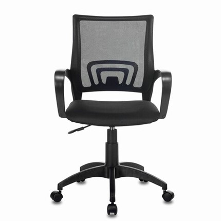 Офисное кресло Brabix Fly MG-396 (с подлокотниками, сетка, черное) 532083 в Симферополе - изображение