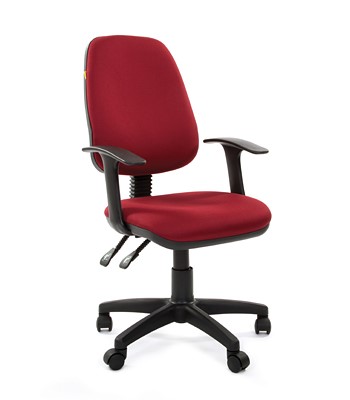 Компьютерное кресло CHAIRMAN 661 Ткань стандарт 15-11 красная в Симферополе - изображение