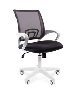 Кресло офисное CHAIRMAN 696 white, tw12-tw04 серый в Симферополе