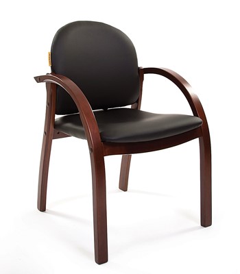 Кресло компьютерное CHAIRMAN 659 Экокожа черная в Симферополе - изображение