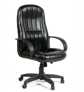 Кресло офисное CHAIRMAN 685, экокожа, цвет черный в Симферополе