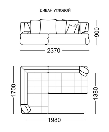 Угловой диван Бруно Элита 50 Б в Симферополе - изображение 6