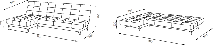 Угловой диван Корсика (Боннель) в Симферополе - изображение 5