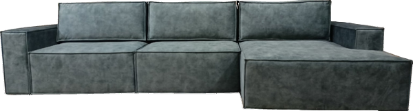 Угловой диван Лофт 357х159х93 (НПБ/Еврокнижка) в Симферополе - изображение 3