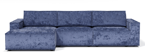 Угловой диван Лофт 357х159х93 (НПБ/Еврокнижка) в Симферополе - изображение