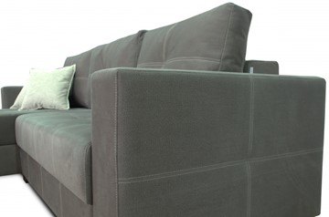 Угловой диван Fashion soft 210 (Uno grey + Brix latte) в Симферополе - предосмотр 5