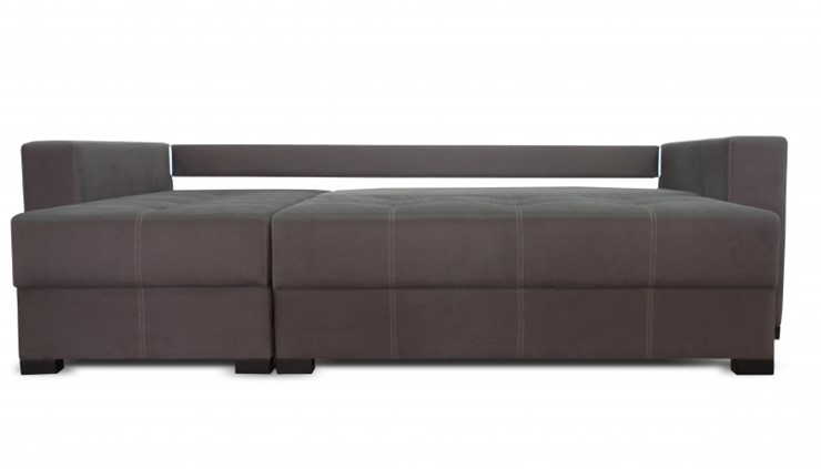 Угловой диван Fashion soft 210 (Uno grey + Brix latte) в Симферополе - изображение 1