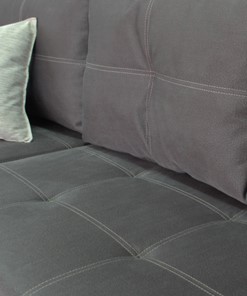 Угловой диван Fashion soft 210 (Uno grey + Brix latte) в Симферополе - предосмотр 4