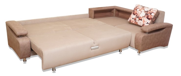 Угловой диван Престиж-15 люкс с полкой в Симферополе - изображение 1