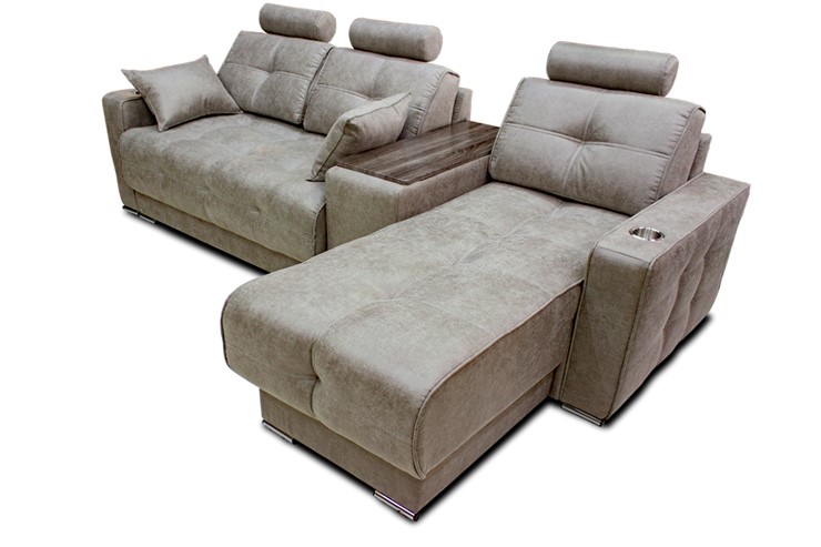 Угловой диван с оттоманкой Караван ППУ в Симферополе - изображение 13