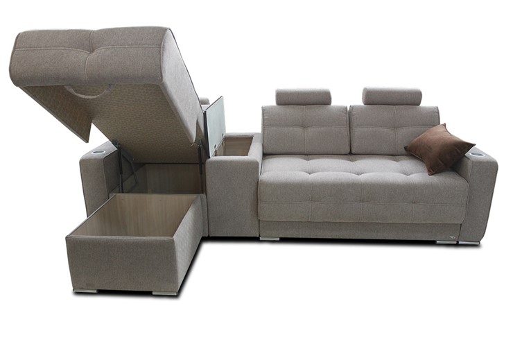 Угловой диван с оттоманкой Караван ППУ в Симферополе - изображение 4