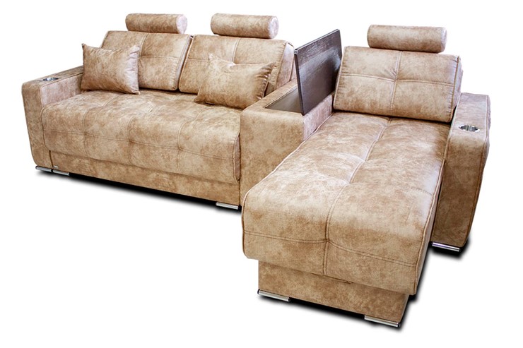 Угловой диван с оттоманкой Караван ППУ в Симферополе - изображение 9