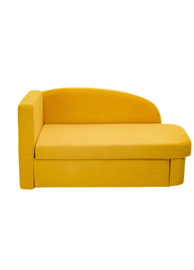 Диван-кровать левая Тедди желтый в Симферополе - изображение 1