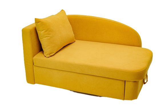 Диван-кровать левая Тедди желтый в Симферополе - изображение