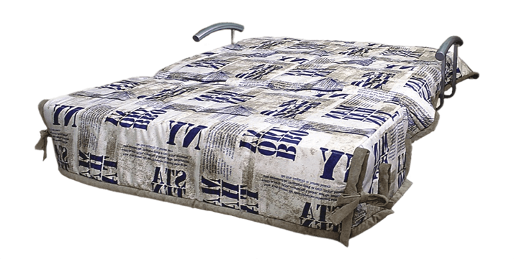 Диван прямой Аккордеон с боковинами, спальное место 1400 в Симферополе - изображение 1