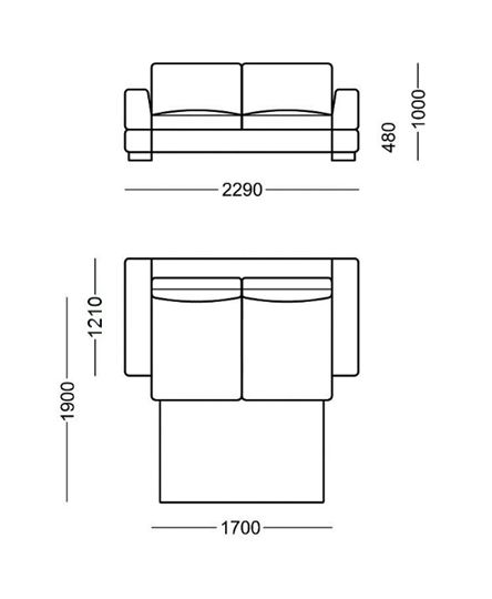 Прямой диван Поло в Симферополе - изображение 6
