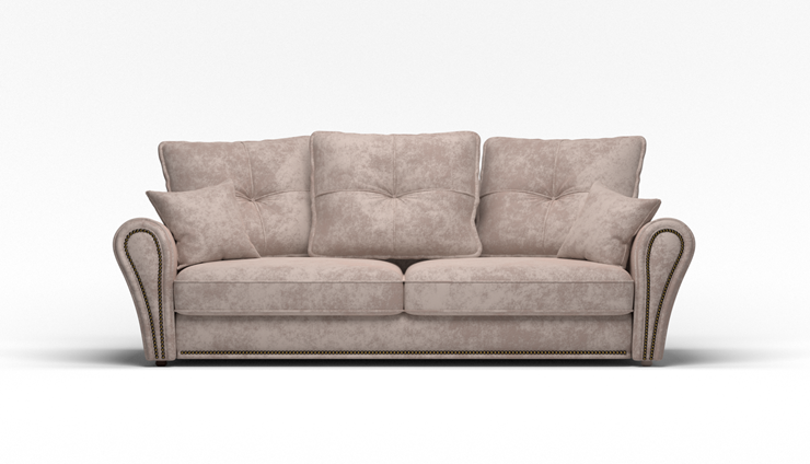 Прямой диван Виктория 3 подушки в Симферополе - изображение 1