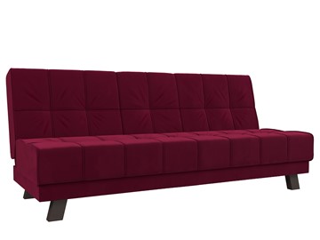Прямой диван Винсент, Бордовый (микровельвет) в Симферополе - предосмотр