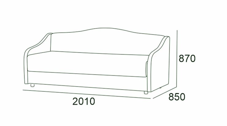 Прямой диван Либерти 1 БД в Симферополе - изображение 17