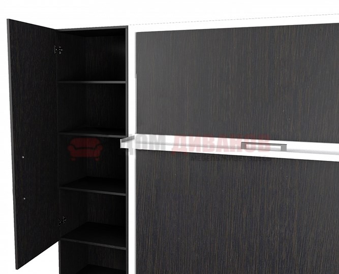 Диван Кровать-трансформер Smart (КД 1400+ШП+Пуф), шкаф правый, левый подлокотник в Симферополе - изображение 3