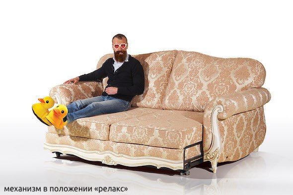 Прямой диван Лондон трехместный, механизм "Выкатной 160" в Симферополе - изображение 8