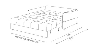Прямой диван Токио 2 150 (НПБ) в Симферополе - предосмотр 7