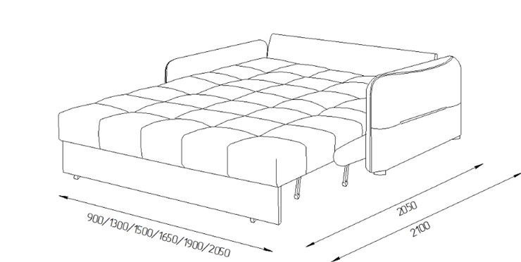 Прямой диван Токио 2 150 (НПБ) в Симферополе - изображение 7