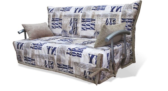 Прямой диван Аккордеон с боковинами, спальное место 1200 в Симферополе - изображение