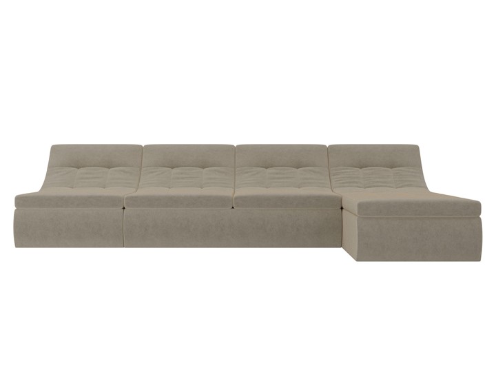 Модульный угловой диван Холидей, Бежевый (микровельвет) в Симферополе - изображение 5
