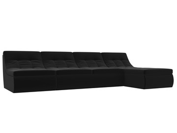 Модульный угловой диван Холидей, Черный (микровельвет) в Симферополе