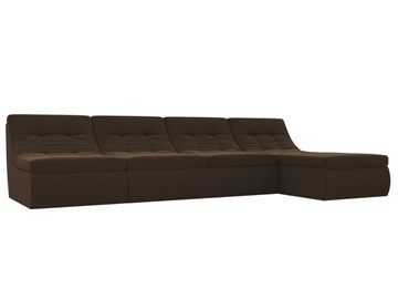 Модульный угловой диван Холидей, Коричневый (микровельвет) в Симферополе