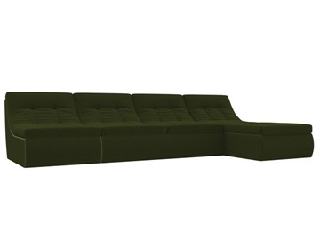 Большой модульный диван Холидей, Зеленый (микровельвет) в Симферополе