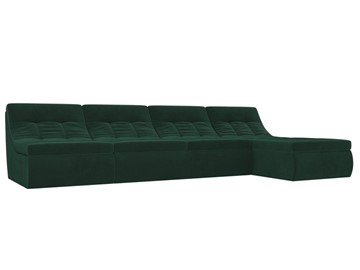Большой модульный диван Холидей, Зеленый (велюр) в Симферополе