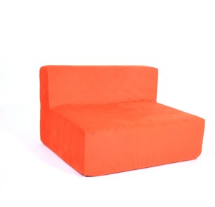 Кресло бескаркасное Тетрис 100х80х60, оранжевое в Симферополе