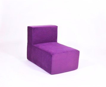 Кресло бескаркасное Тетрис 50х80х60, фиолетовое в Симферополе