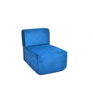 Кресло бескаркасное Тетрис 50х80х60, синий в Симферополе