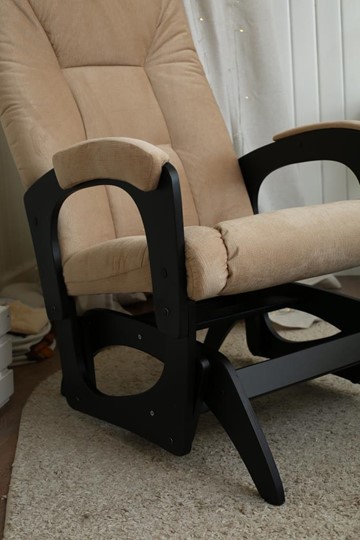 Кресло-качалка Леон маятниковая, ткань AMIGo песок 29-Т-П в Симферополе - изображение 8