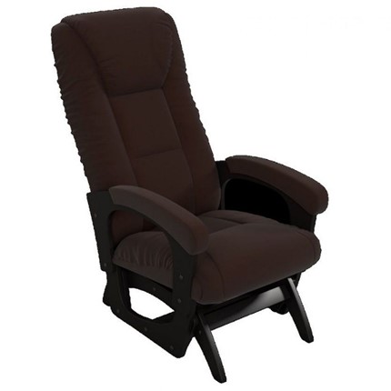 Кресло-качалка Леон маятниковая, ткань AMIGo шоколад 29-Т-Ш в Симферополе - изображение