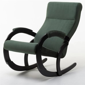Кресло-качалка в гостиную Корсика, ткань Amigo Green 34-Т-AG в Симферополе - предосмотр