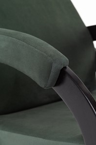 Кресло-качалка в гостиную Корсика, ткань Amigo Green 34-Т-AG в Симферополе - предосмотр 4